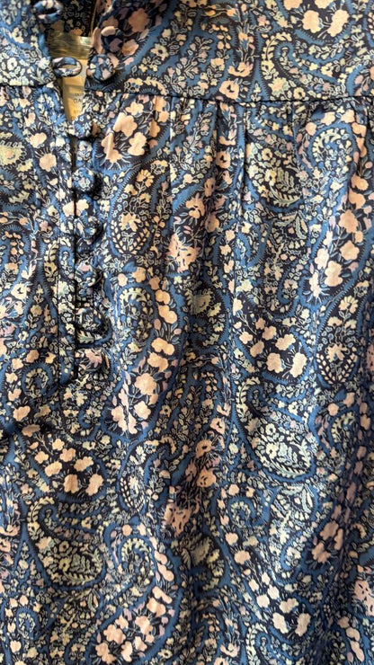 Liberty Fabric Popover Blouse