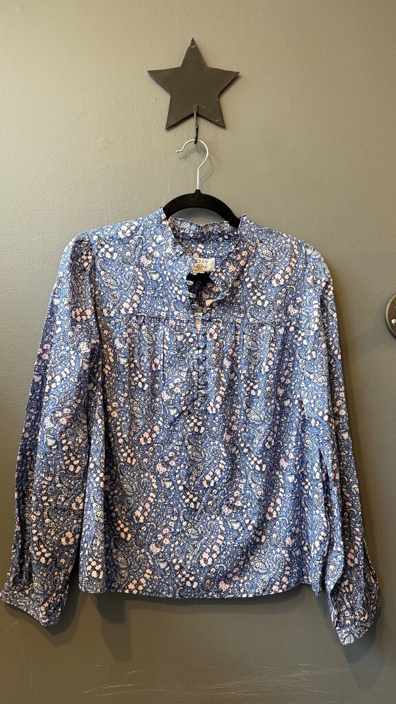 Liberty Fabric Popover Blouse