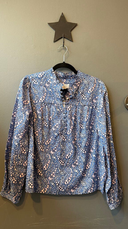 Liberty Fabric Popover Blouse