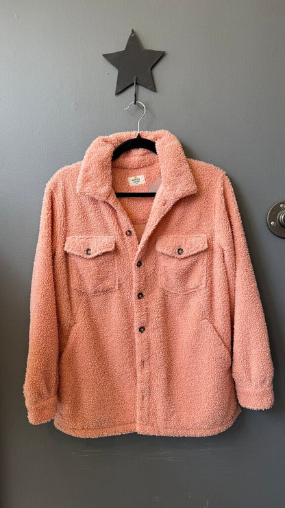 Curly Fleece Shacket