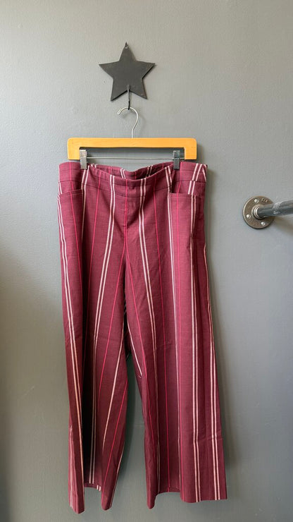Wide Leg Stripe Pants
