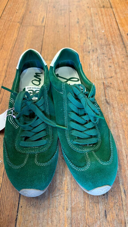 Suede Green Sneakers
