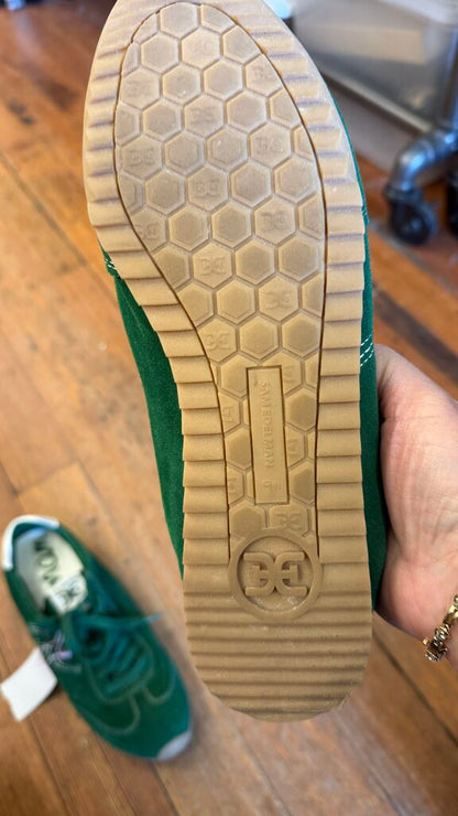 Suede Green Sneakers
