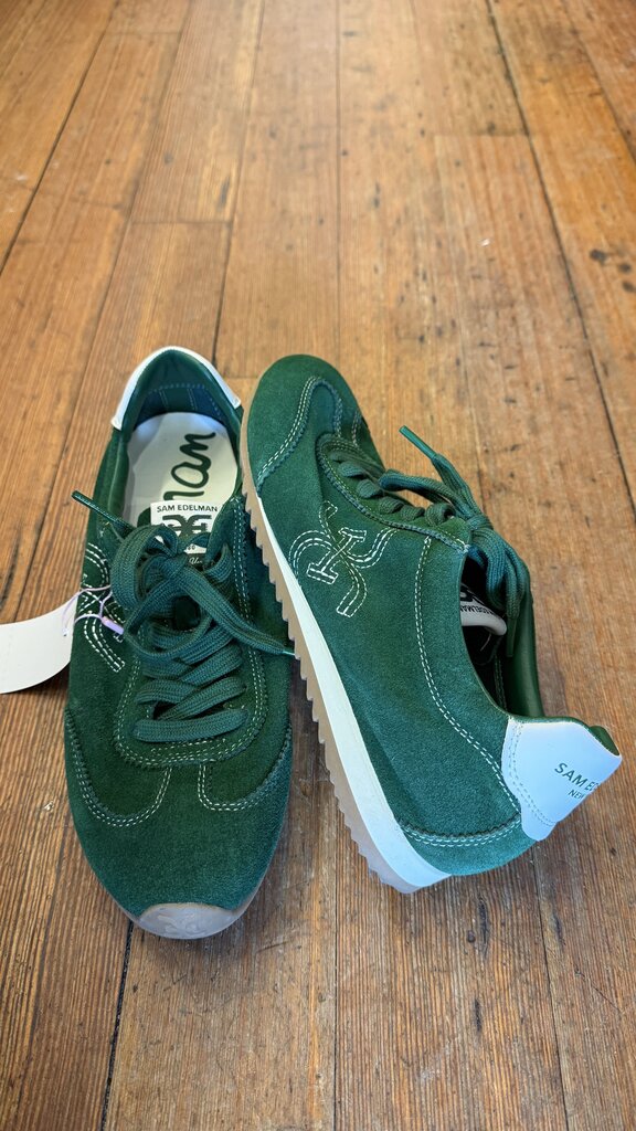 Suede Green Sneakers