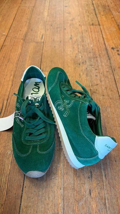 Suede Green Sneakers