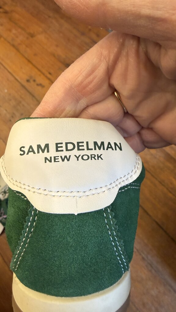 Suede Green Sneakers