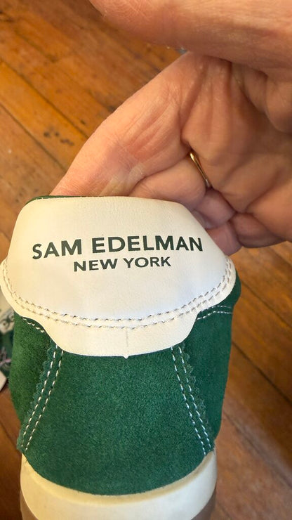 Suede Green Sneakers