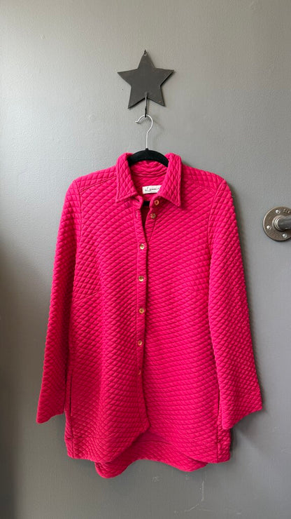 Qulited Longline Jacket