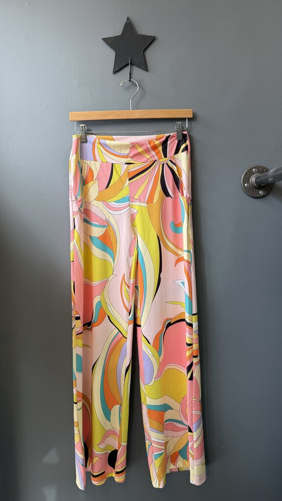 Wide Leg Stretch Pants