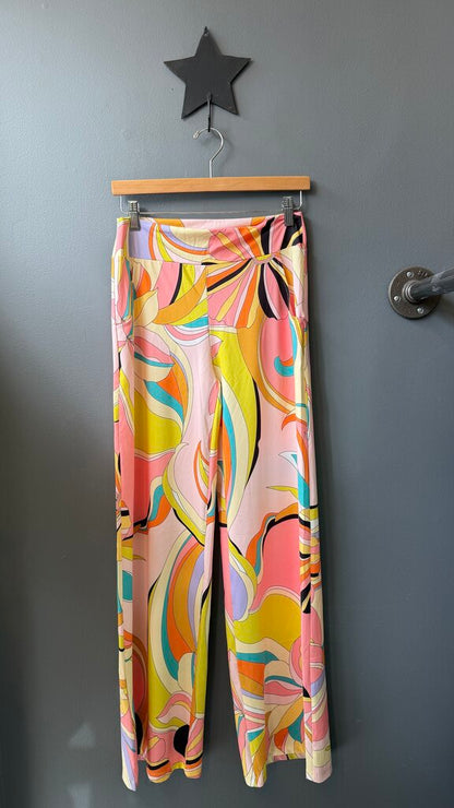 Wide Leg Stretch Pants