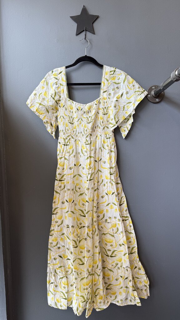 Smocked Tiered Maxi Dress