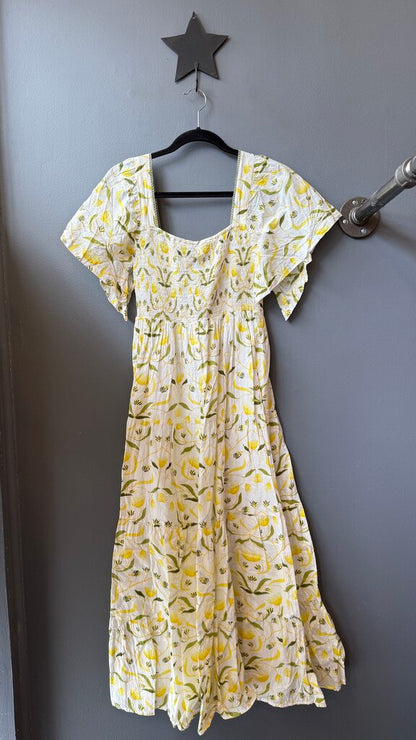 Smocked Tiered Maxi Dress