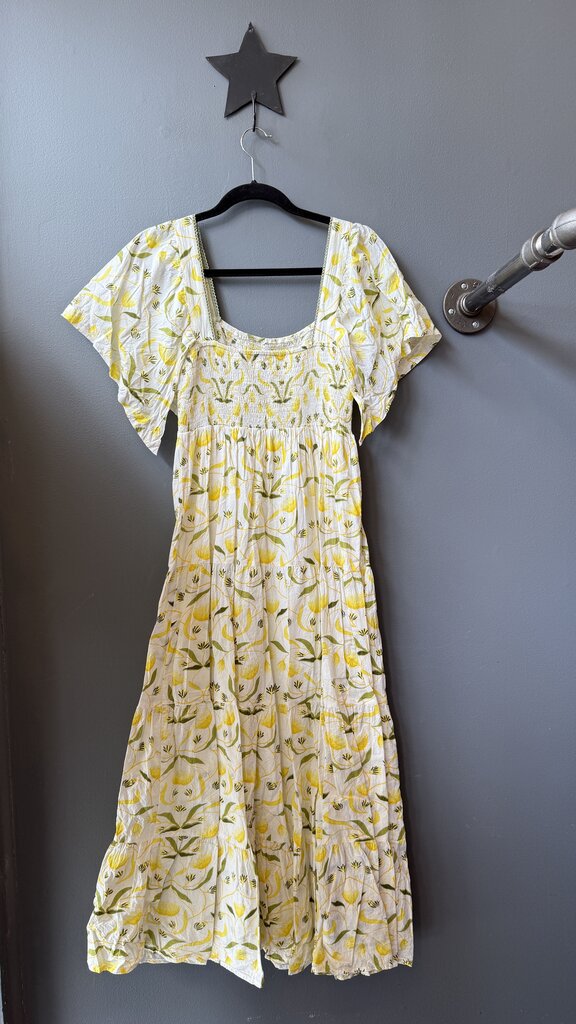 Smocked Tiered Maxi Dress