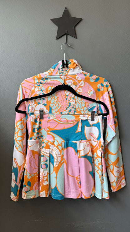 Set Tennis Skirt + 1/4 Zip Pullover