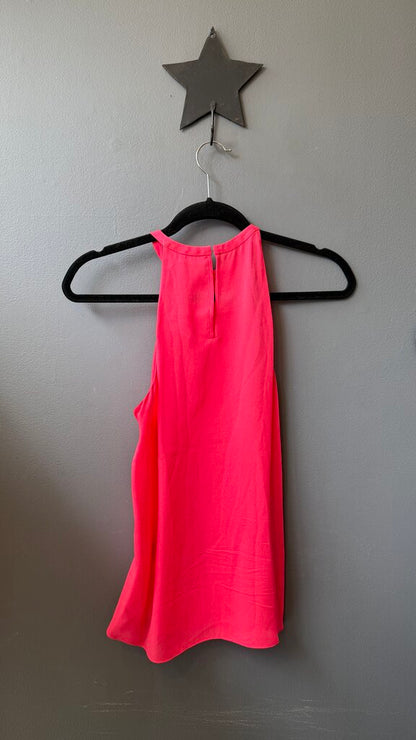 High Neck Silk Top