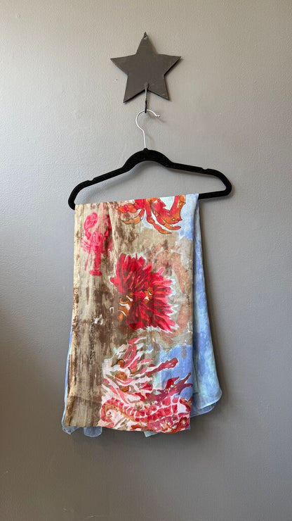 Sheer Large Scarf