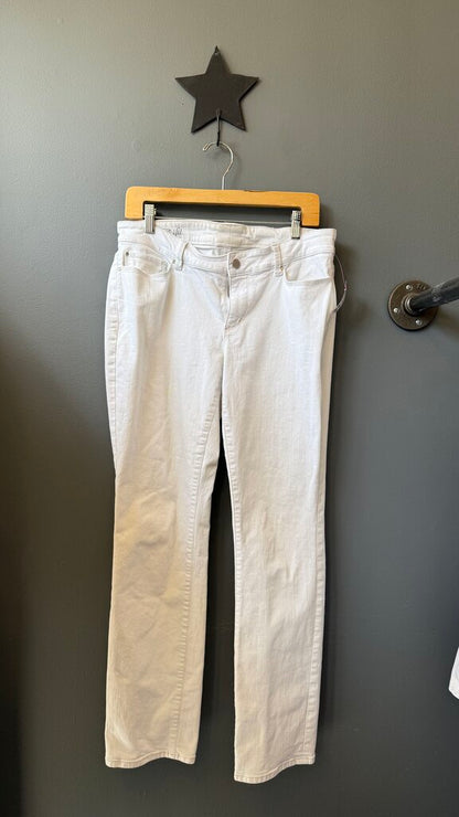 Slim White Jeans