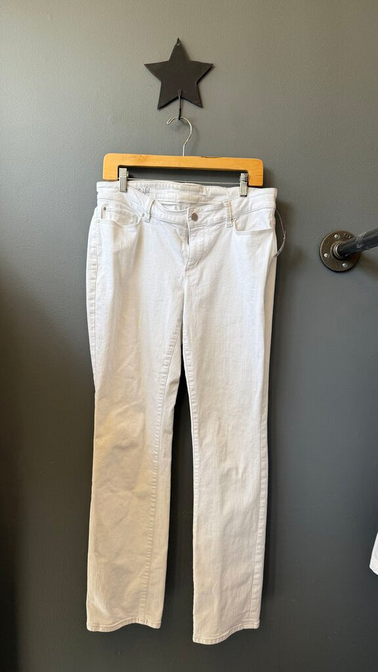 Slim White Jeans