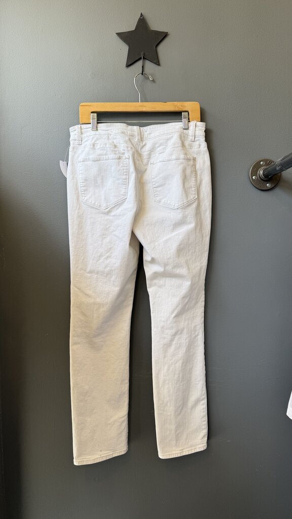 Slim White Jeans