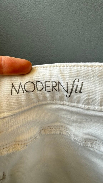 Slim White Jeans