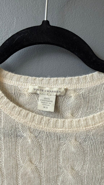 Cashmere Cableknit Mini Dress