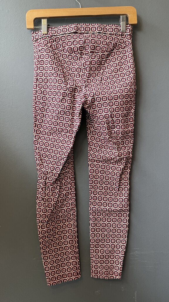 Skinny Stretch Floral Pants