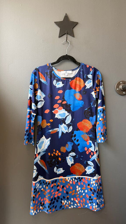 Stretch Aline 3/4 Sleeve Dress