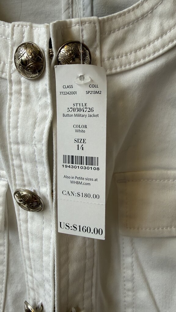 Double Button Denim Jacket