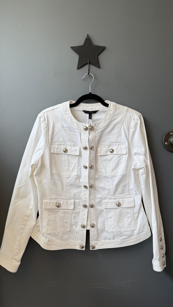 Double Button Denim Jacket