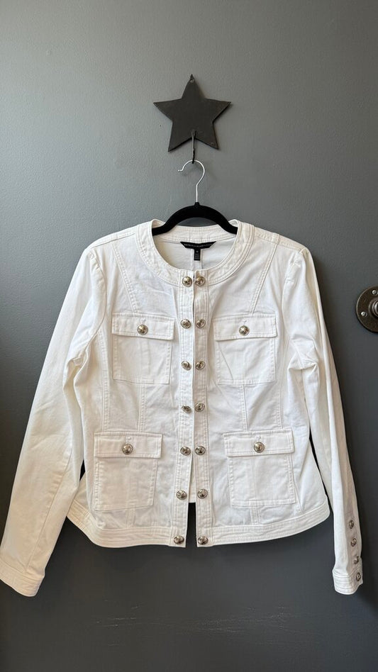 Double Button Denim Jacket