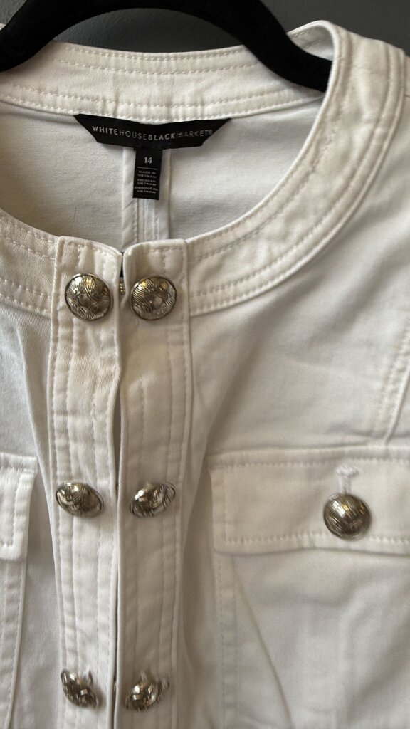 Double Button Denim Jacket