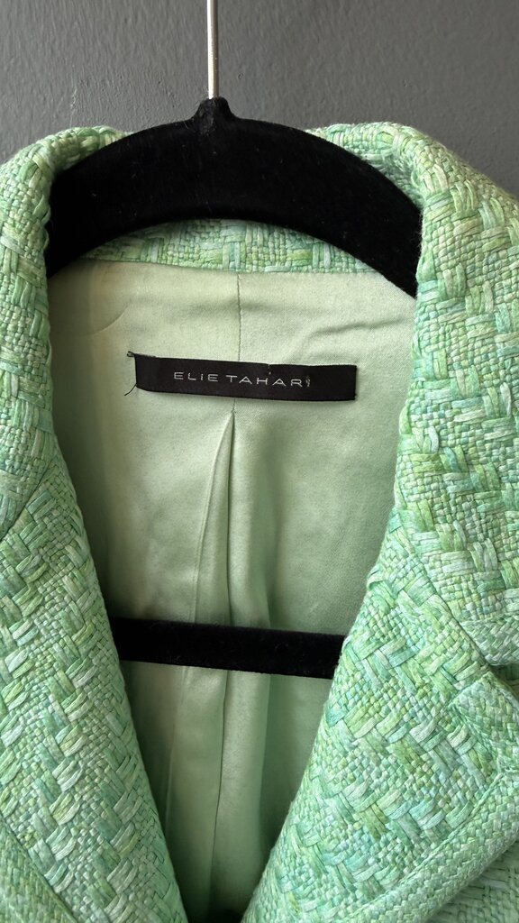 Tweed Green Blazer
