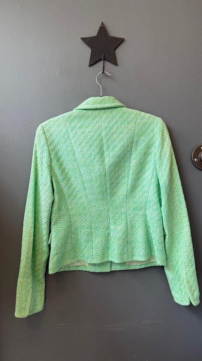 Tweed Green Blazer