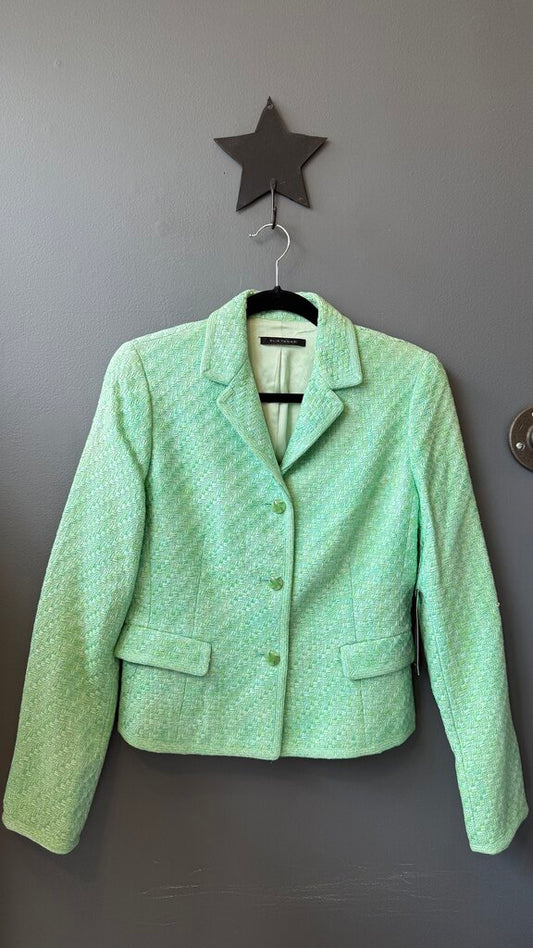 Tweed Green Blazer