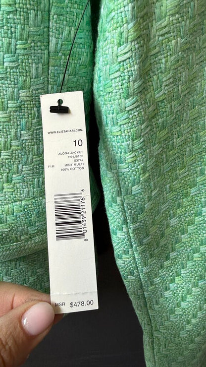 Tweed Green Blazer