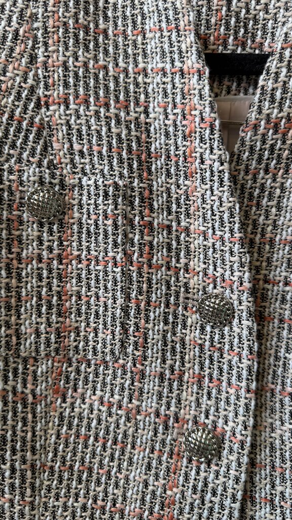 Tweed Notch Collar Jacket