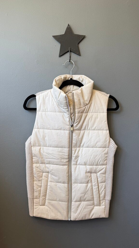 Puffer Sweater Back Vest