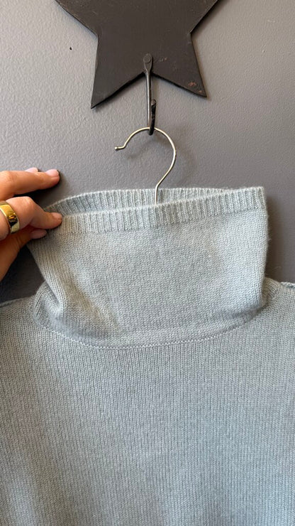 Funnelneck Cashmere Sweater