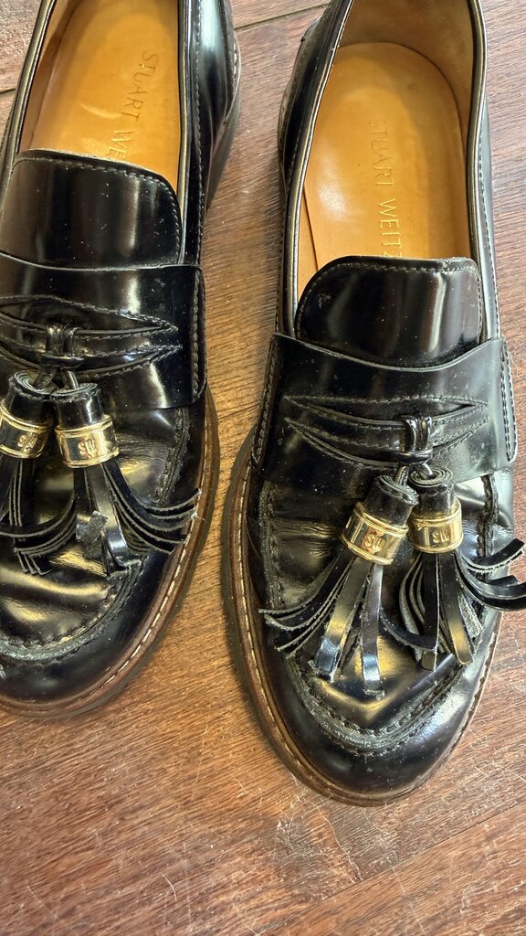 Lug Sole Tassel Loafers