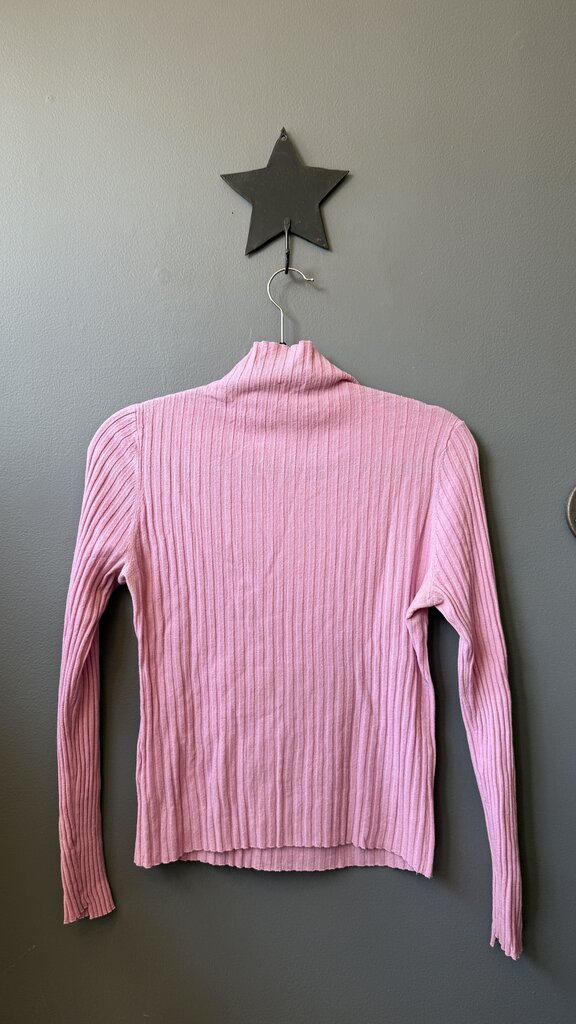 Merino Ribbed Mockneck Sweater