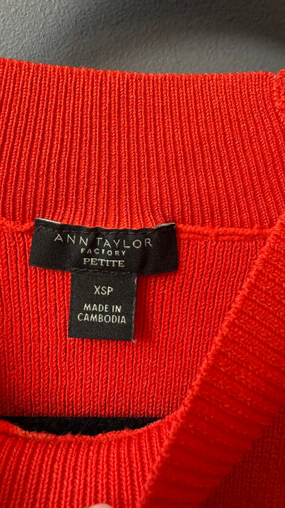 Petite High Neck Sweater Tank