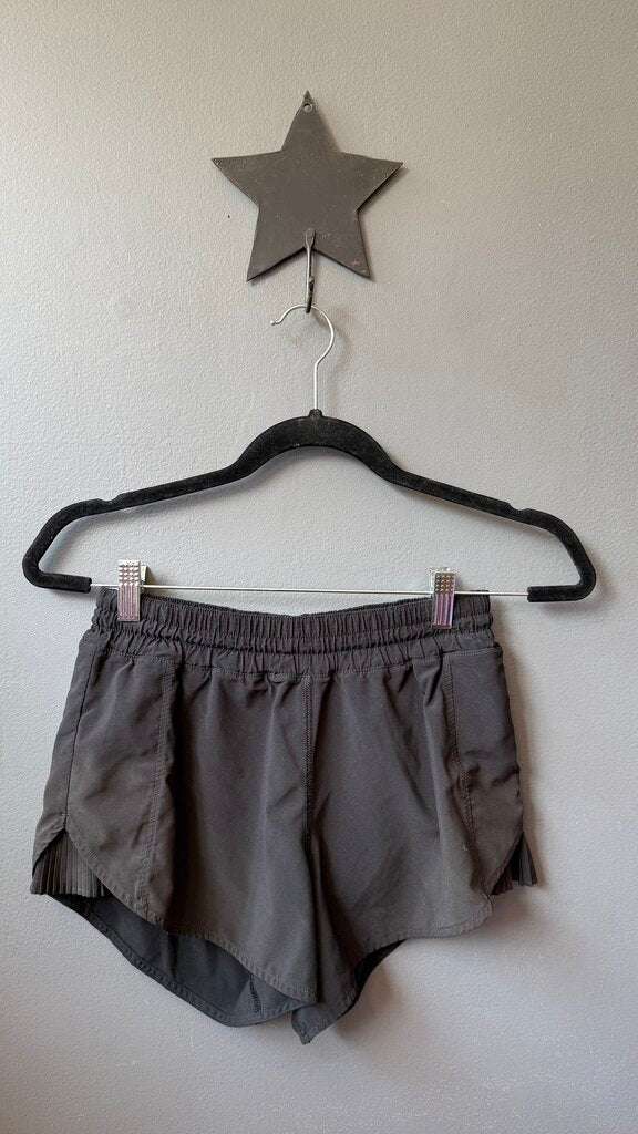 Pleat Side Shorts