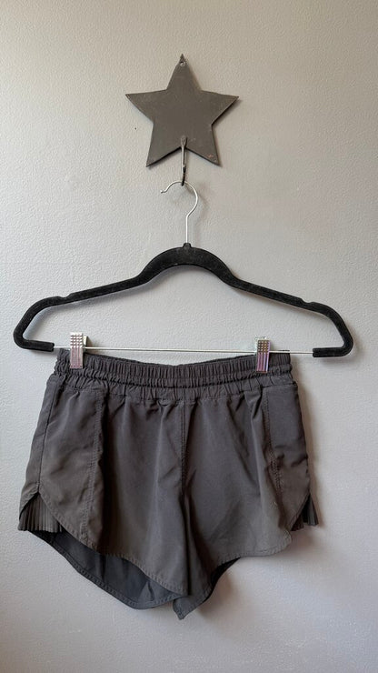 Pleat Side Shorts