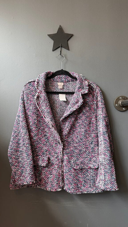 Tweed Unstructured Blazer
