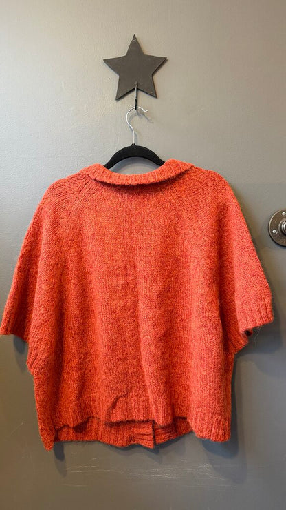 Silk Cableknit Crewneck Sweater