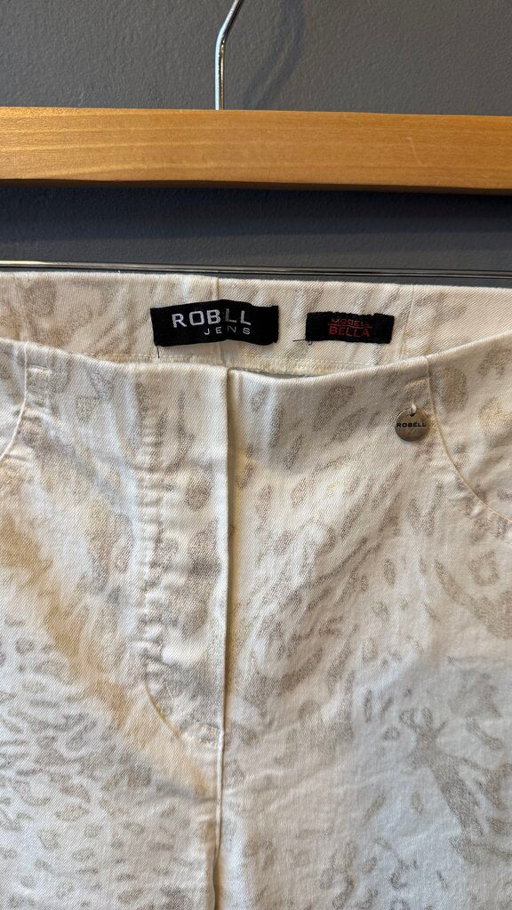Metallic Stretch Slim Pants