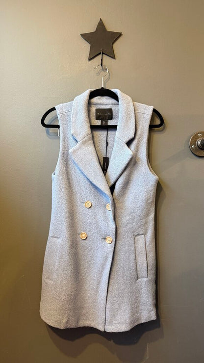 Long Double Breasted Vest