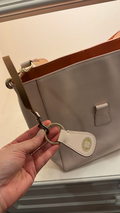 Leather Bucket Tote