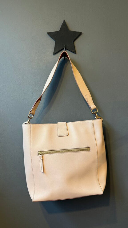 Leather Bucket Tote