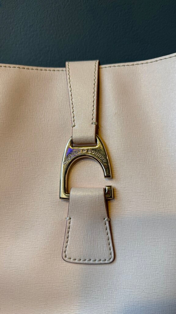 Leather Bucket Tote